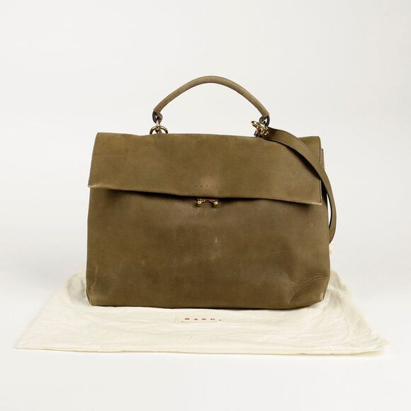 Marni Handbags - Satchel Tote Shoulder Bag